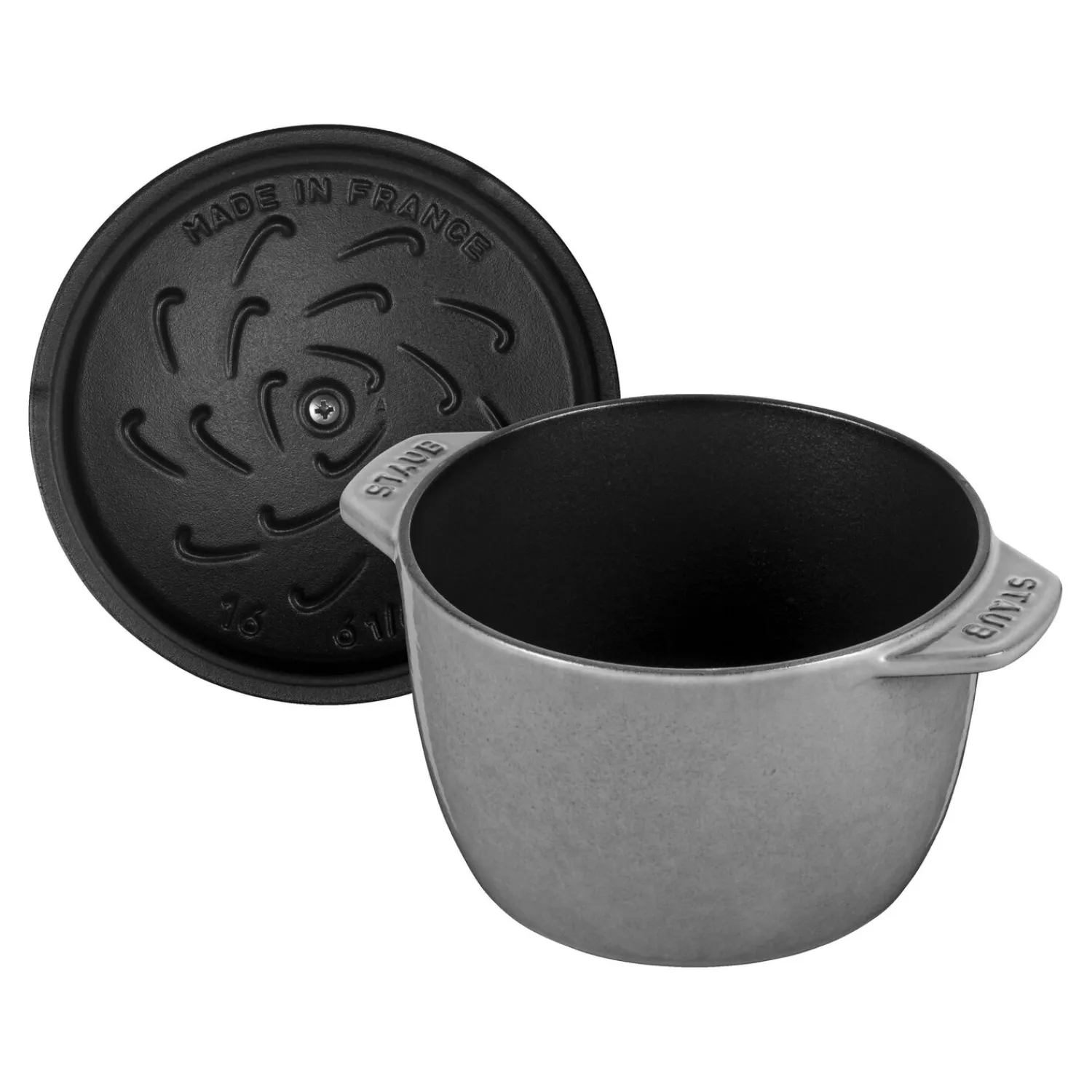 Staub Reis-Cocotte 16 cm, rund, , Gusseisen