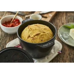 Staub Reis-Cocotte 16 cm, rund, , Gusseisen
