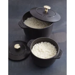 Staub Reis-Cocotte 16 cm, rund, , Gusseisen