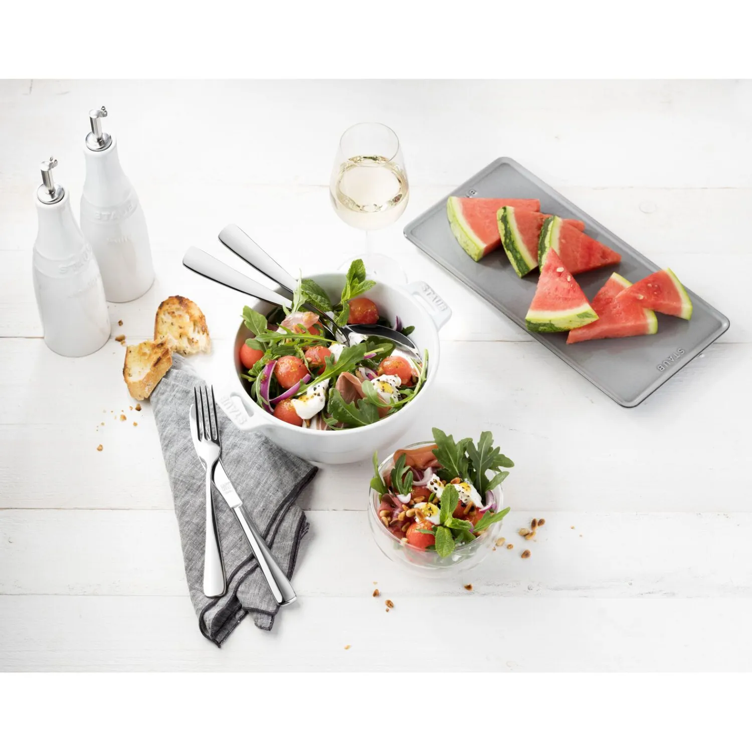 Staub Salatschüssel 18 cm, rund, , Keramik