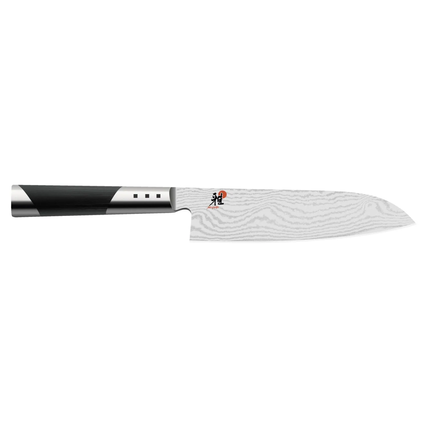 MIYABI Santokumesser 18 cm, Glattschliff