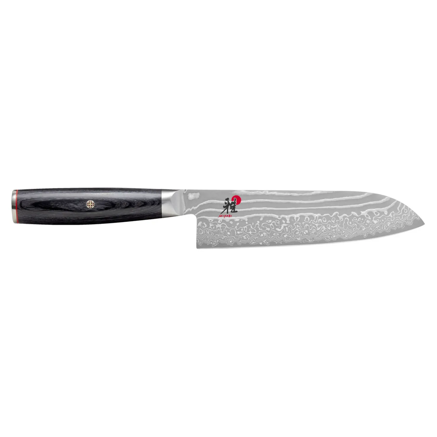 MIYABI Santokumesser 18 cm, Glattschliff