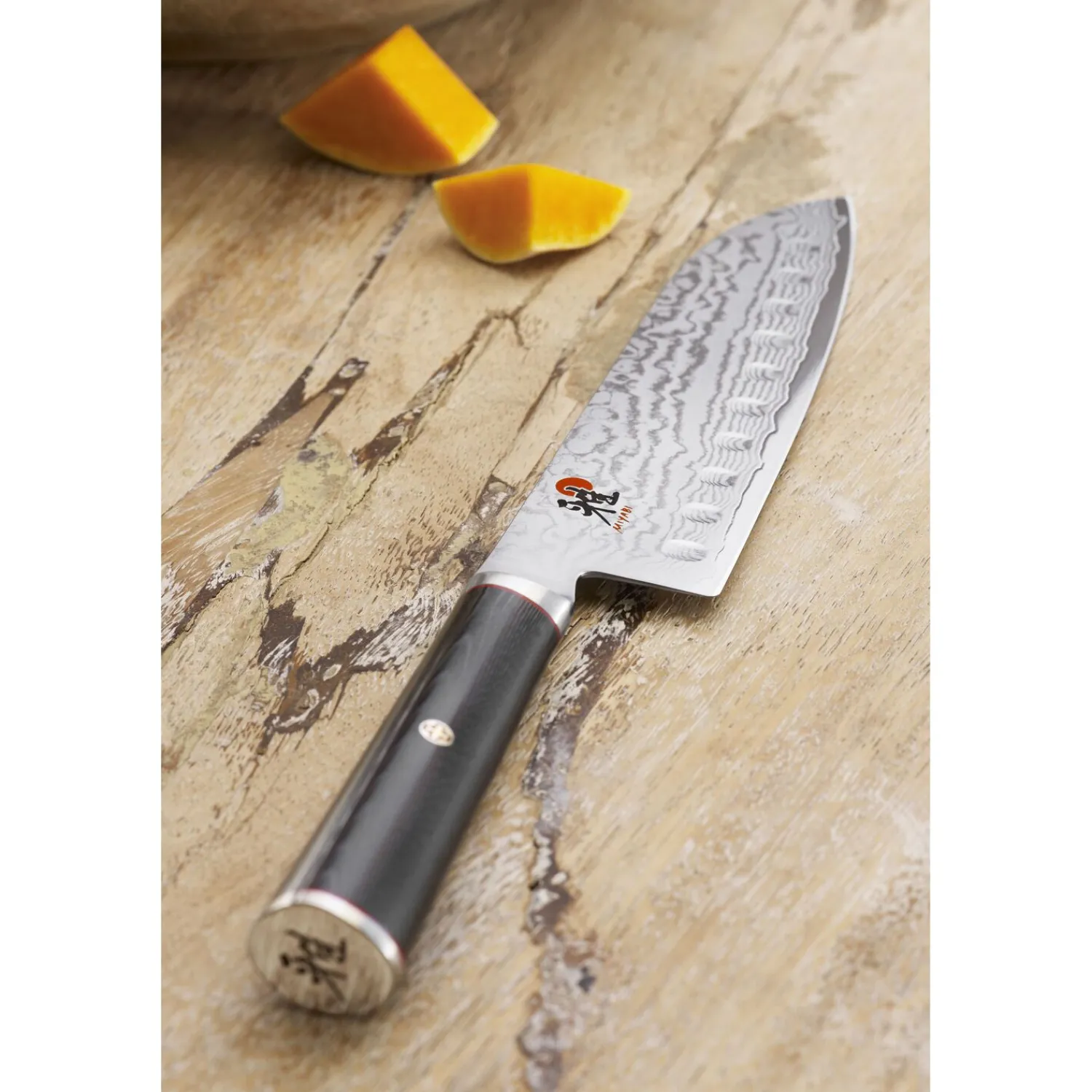 MIYABI Santokumesser 18 cm, Glattschliff