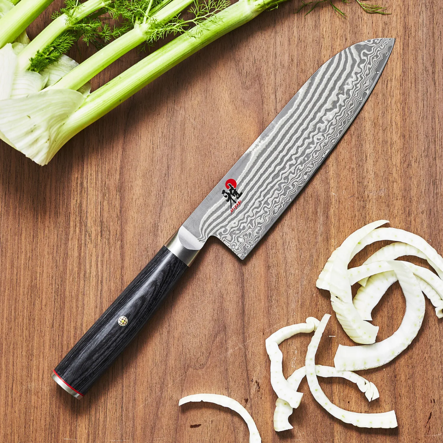 MIYABI Santokumesser 18 cm, Glattschliff