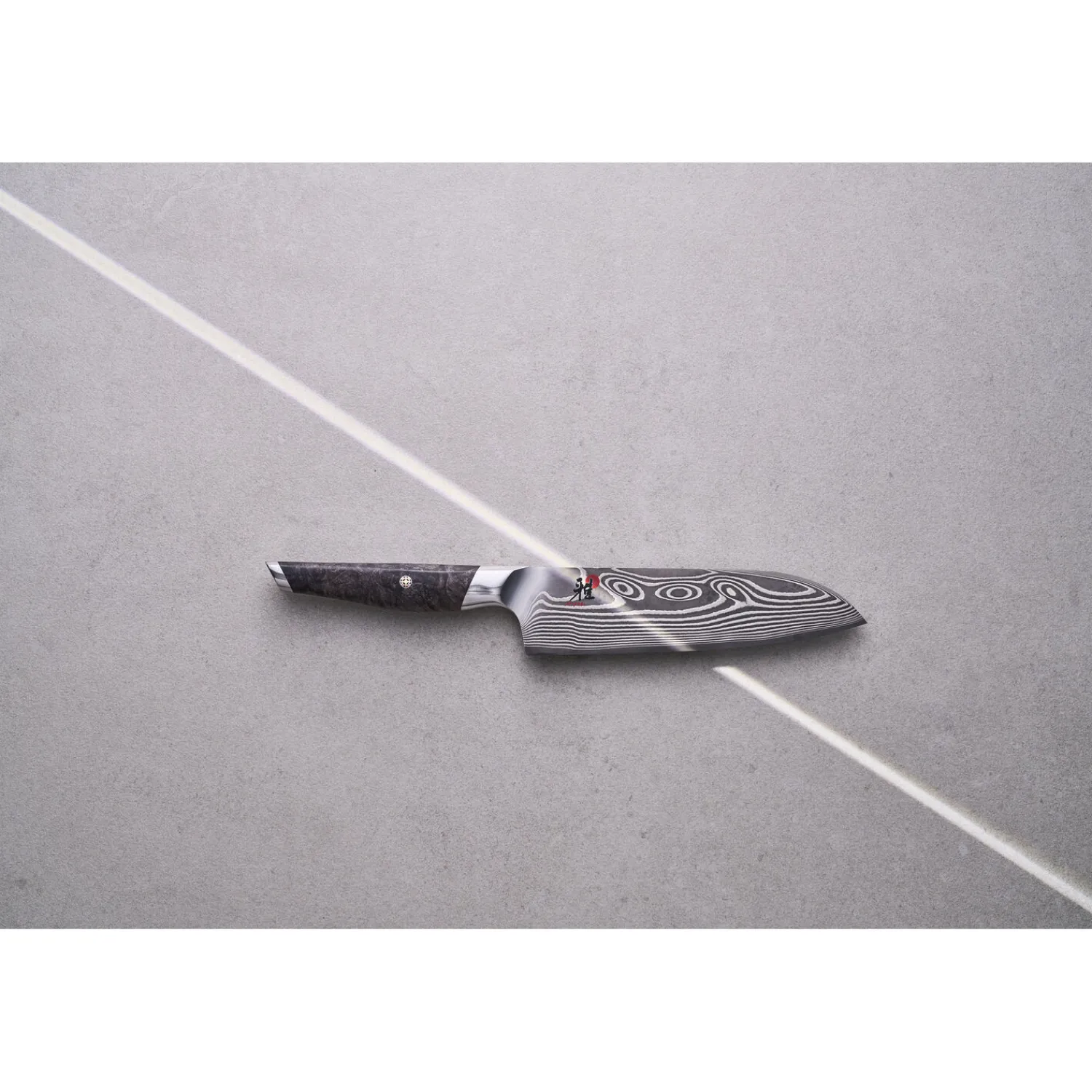 MIYABI Santokumesser 18 cm, Glattschliff