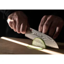 MIYABI Santokumesser 18 cm, Glattschliff