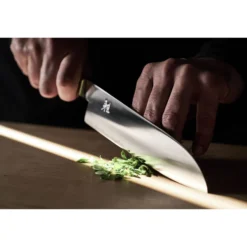 MIYABI Santokumesser 18 cm, Glattschliff