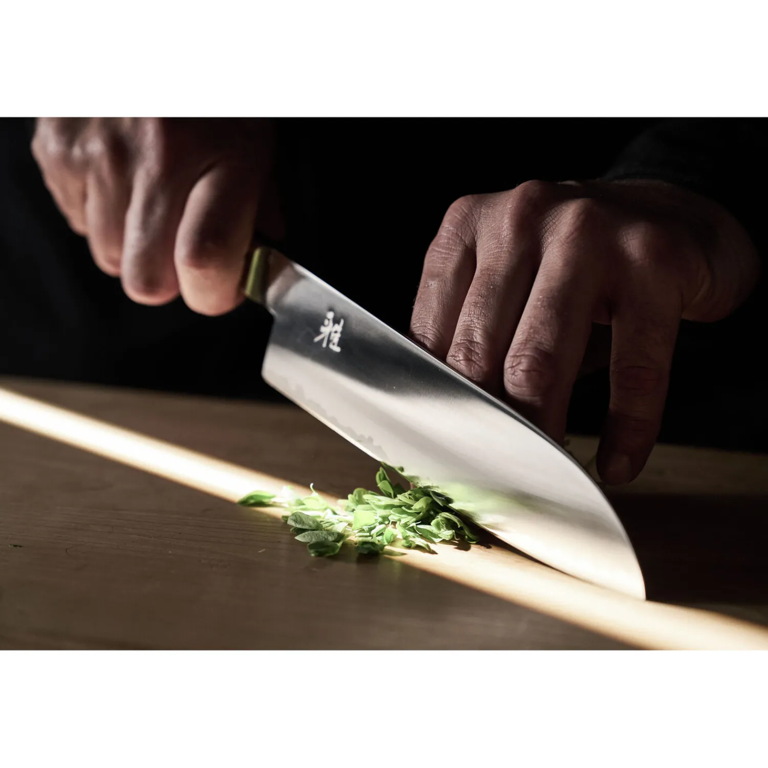 MIYABI Santokumesser 18 cm, Glattschliff