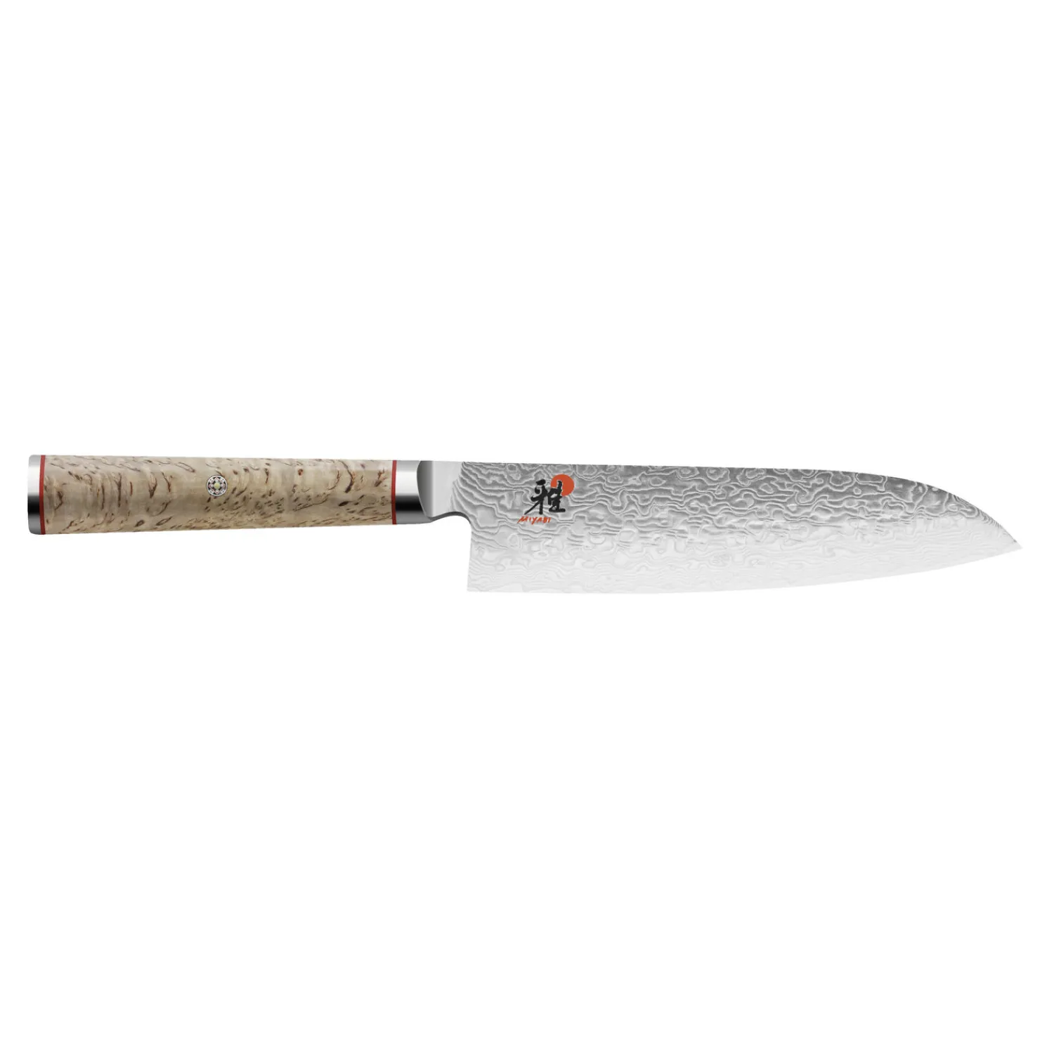MIYABI Santokumesser 18 cm, Glattschliff