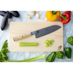 MIYABI Santokumesser 18 cm, Glattschliff