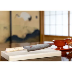 MIYABI Santokumesser 18 cm, Glattschliff