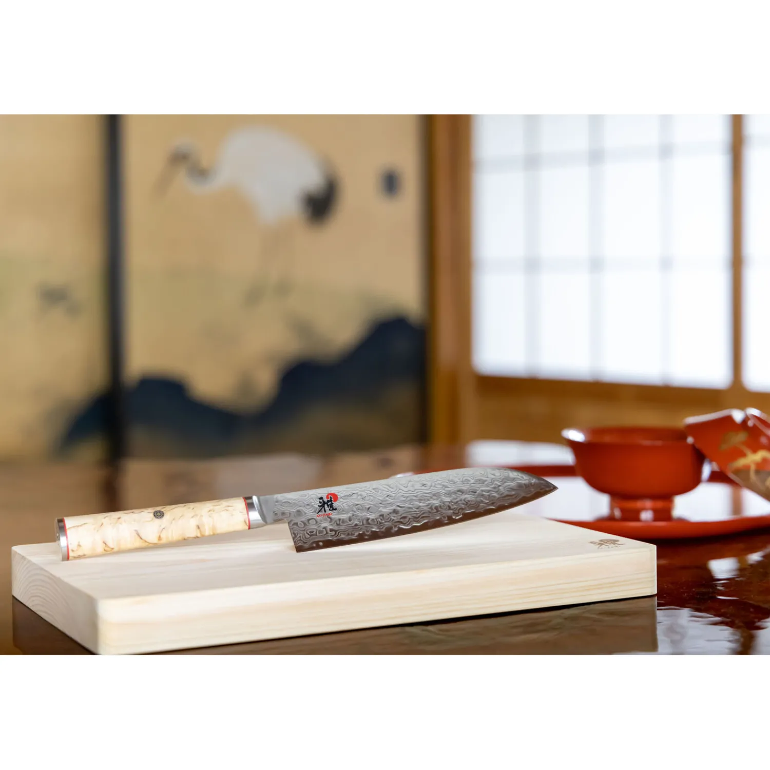 MIYABI Santokumesser 18 cm, Glattschliff