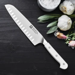 ZWILLING Santokumesser 18 cm, Kullenschliff