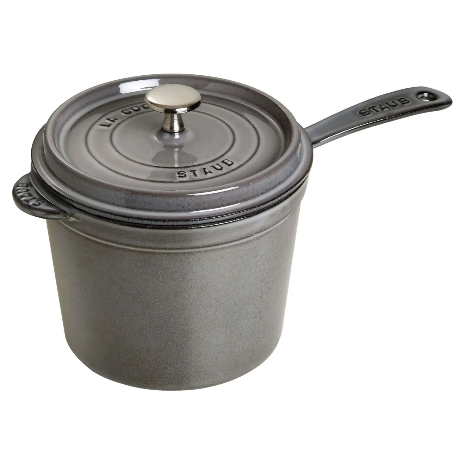 Staub Saucenschale 18 cm, Gusseisen, Graphit-Grau