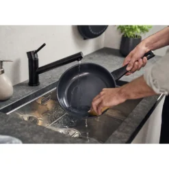 ZWILLING Schmorpfanne, 24 cm, Aluminium, Titanverstärkte keramische Antihaftbeschichtung