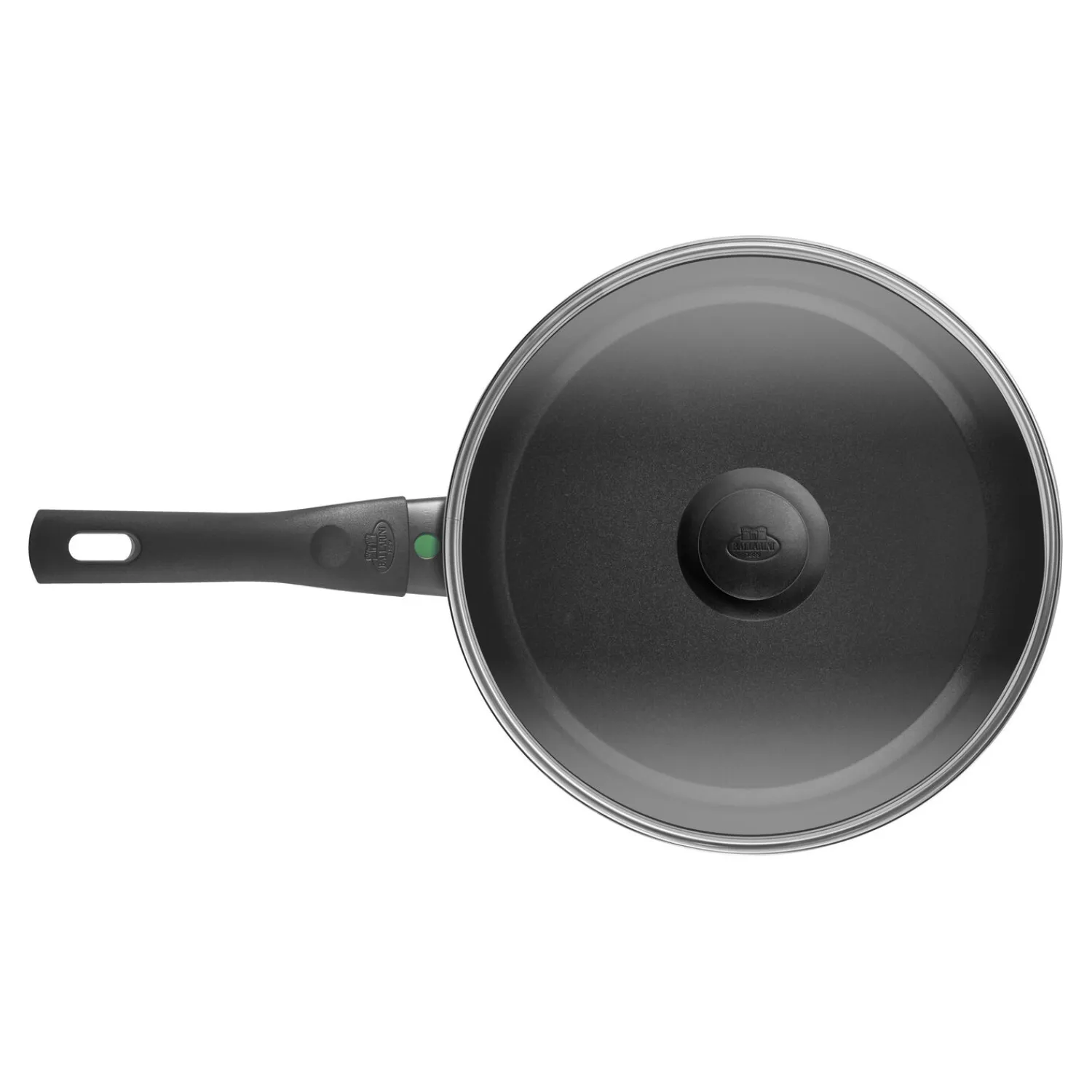 BALLARINI Schmorpfanne mit Deckel, 28 cm, Aluminium, Keramische Antihaftbeschichtung