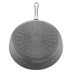 BALLARINI Schmorpfanne mit Deckel, 28 cm, Aluminium, Titanverstärkte keramische Antihaftbeschichtung
