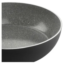 BALLARINI Schmorpfanne mit Glasdeckel, 28 cm, Aluminium, Keramische Antihaftbeschichtung