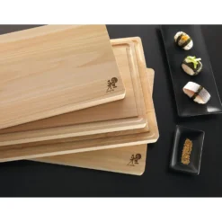 MIYABI Schneidbrett 35 cm x 20 cm, Hinoki Holz
