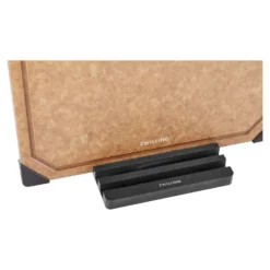 ZWILLING Schneidbrett-Set mit Halter, S/M/L, 4-tlg., Braun/Schwarz, Fiberholz
