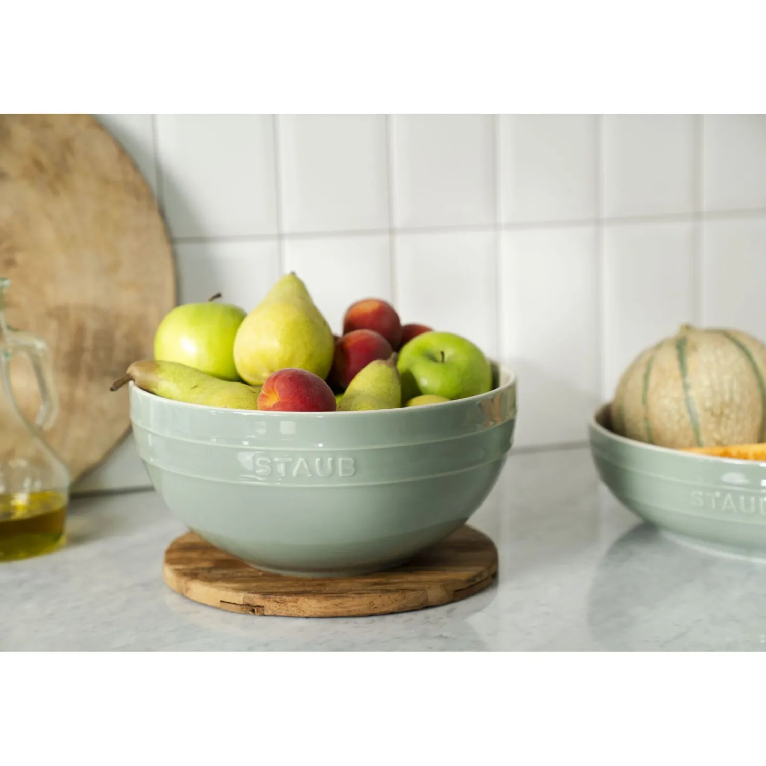 Staub Schüssel 24 cm, rund, , Keramik