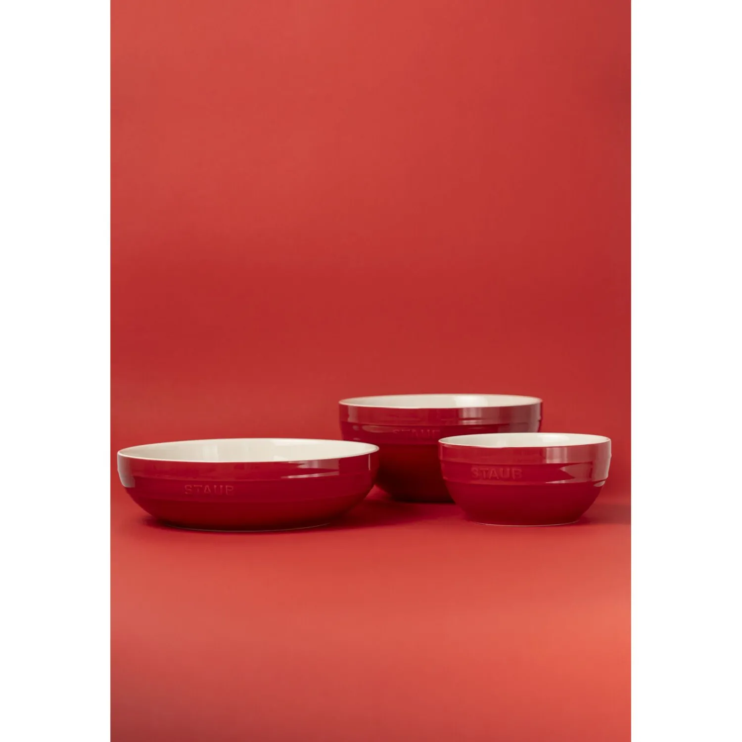 Staub Schüssel 24 cm, rund, , Keramik