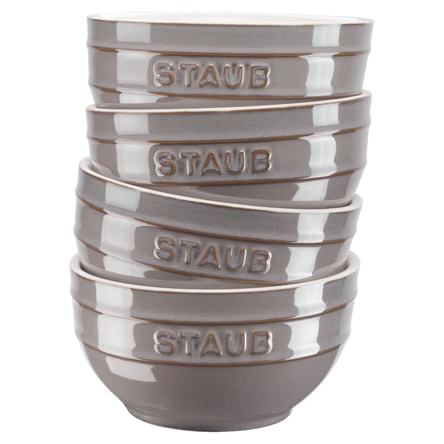 Staub Schüssel Set 12 cm / 4-tlg, , Keramik