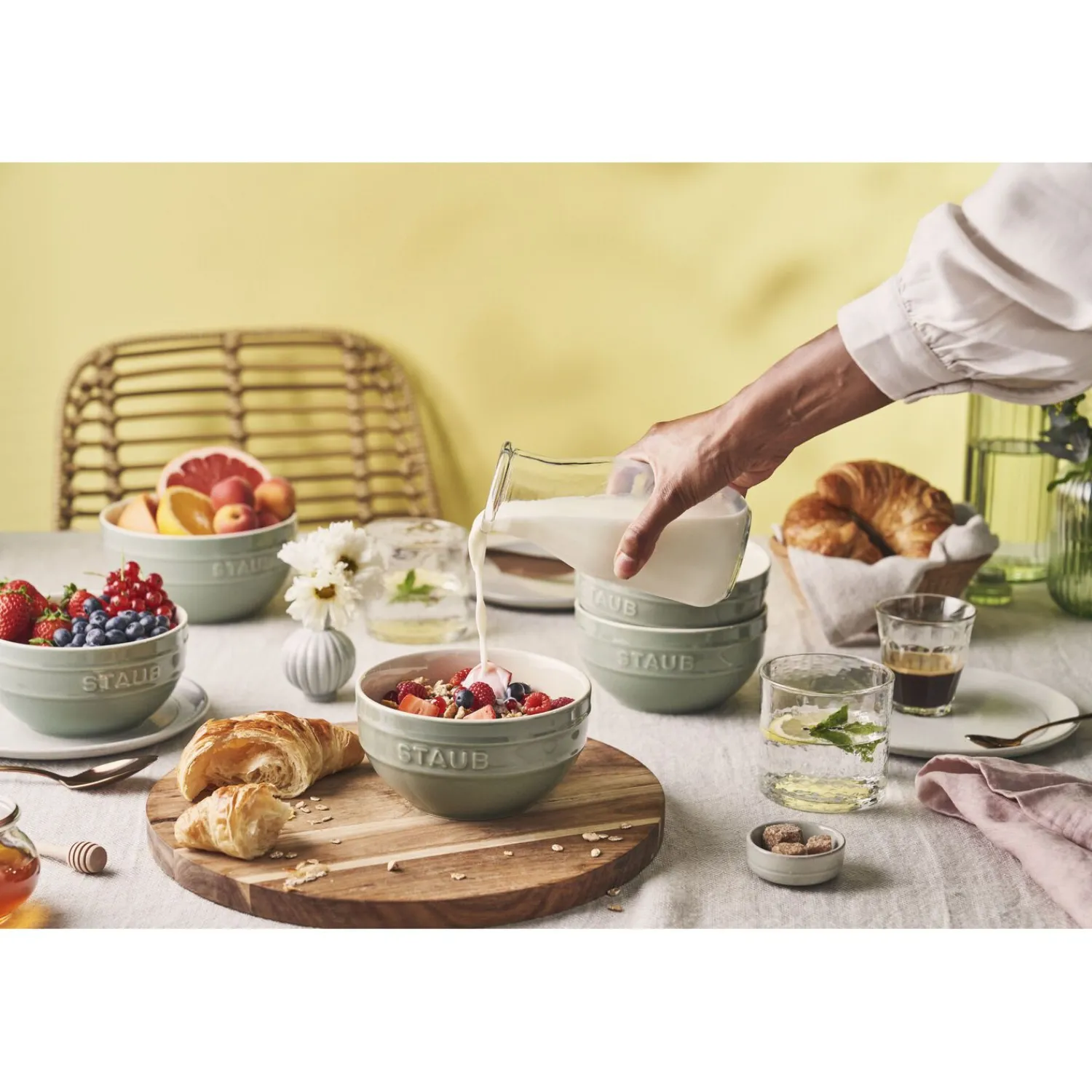 Staub Schüssel Set 12 cm / 4-tlg, , Keramik