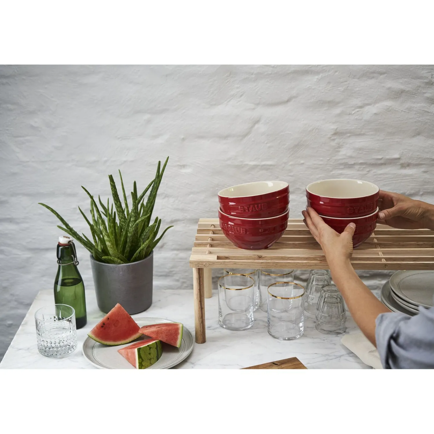 Staub Schüssel Set 14 cm / 4-tlg, , Keramik