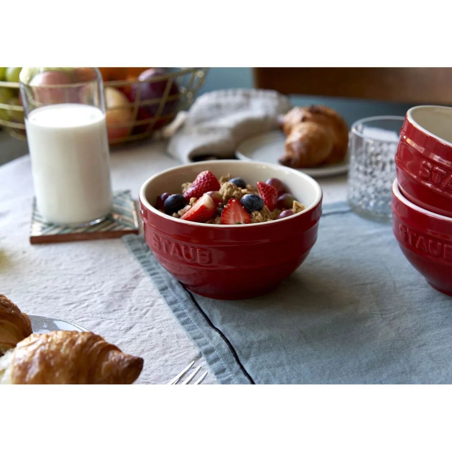 Staub Schüssel Set 12 cm / 4-tlg, , Keramik