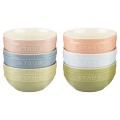 Staub Schüssel Set Macaron 14 cm / 6-tlg, Keramik
