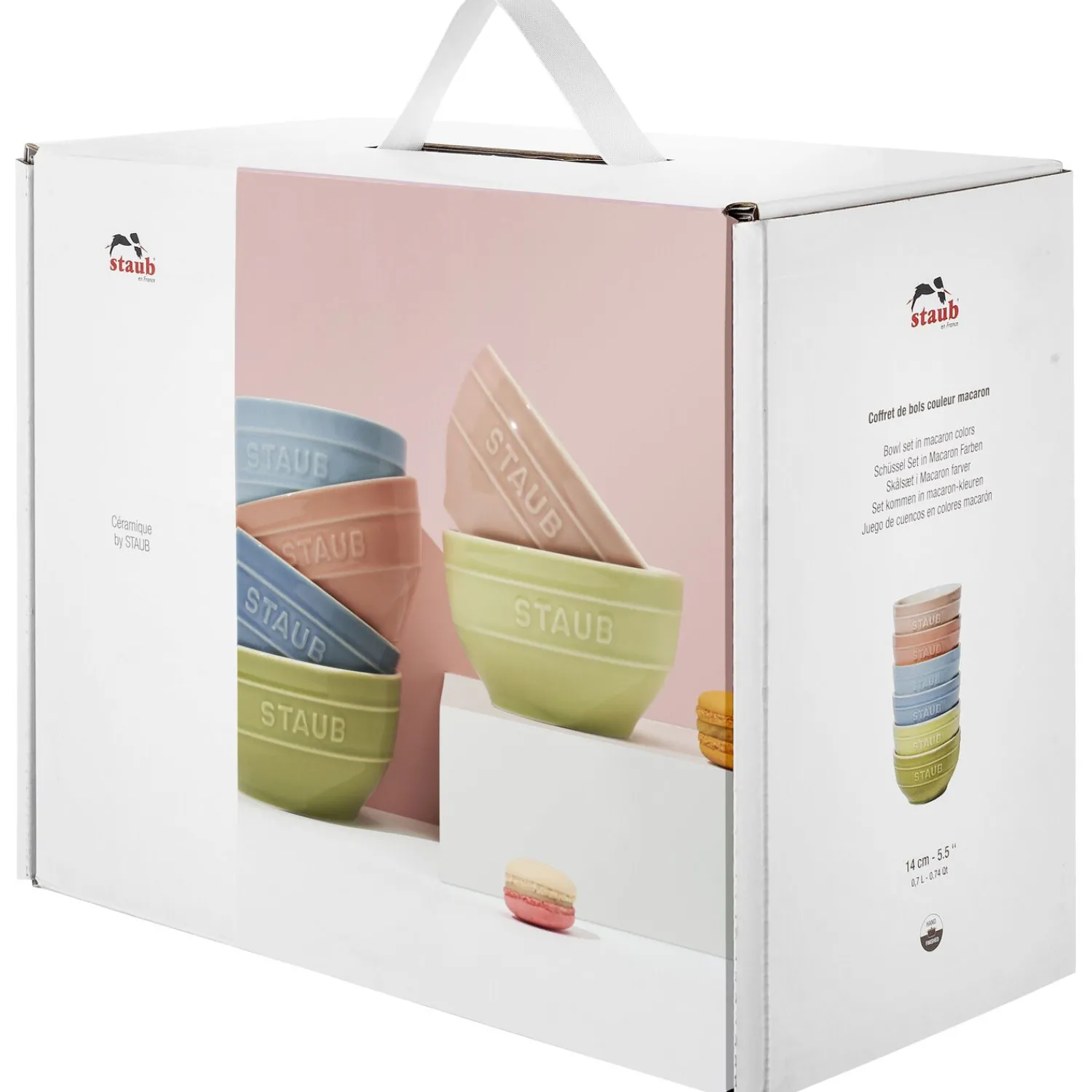 Staub Schüssel Set Macaron 14 cm / 6-tlg, Keramik