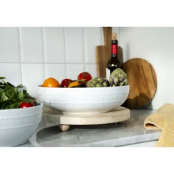 ZWILLING Schüssel-Set mit Vakuumdeckeln, 18 cm/ 24 cm/ 4-tlg., Weiß, Keramik