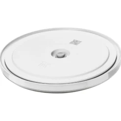 ZWILLING Schüssel-Set mit Vakuumdeckeln, 18 cm/ 24 cm/ 4-tlg., Kirschrot/ Weiß, Keramik