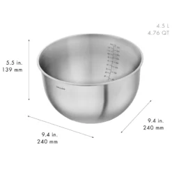 ZWILLING Schüssel Set S/M/L / 3-tlg, Edelstahl, Silber