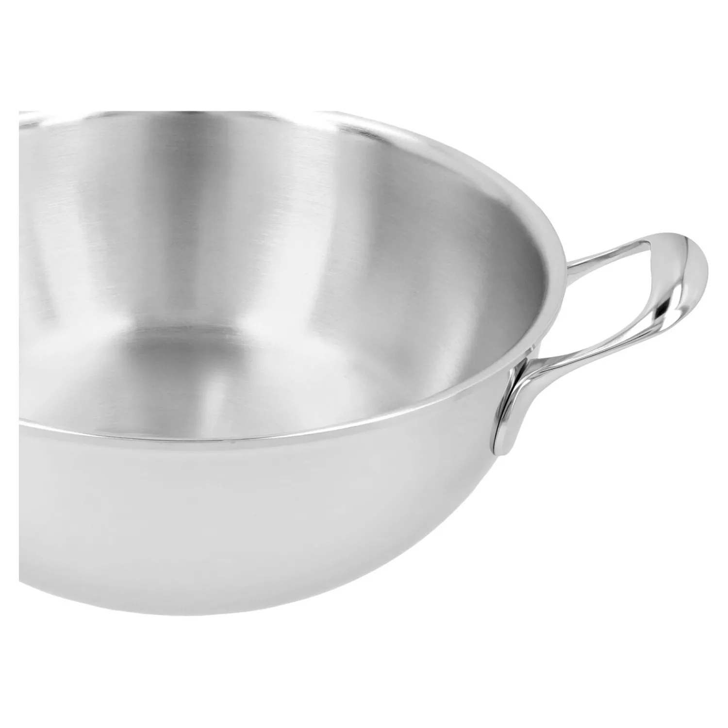 Demeyere Servierpfanne mit doppelwandigem Deckel 28 cm, 18/10 Edelstahl