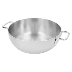 Demeyere Servierpfanne mit Glasdeckel 24 cm, 18/10 Edelstahl