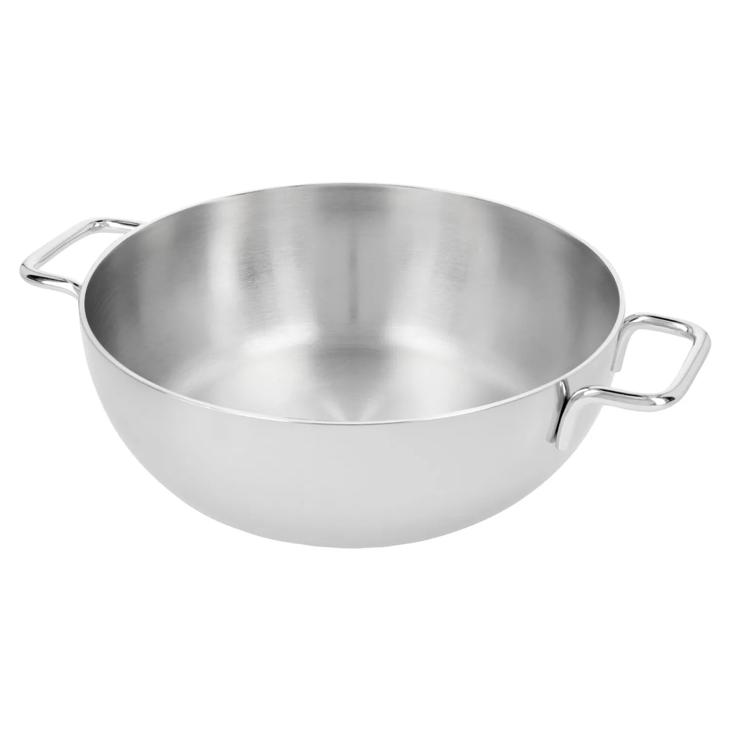 Demeyere Servierpfanne mit Glasdeckel 24 cm, 18/10 Edelstahl