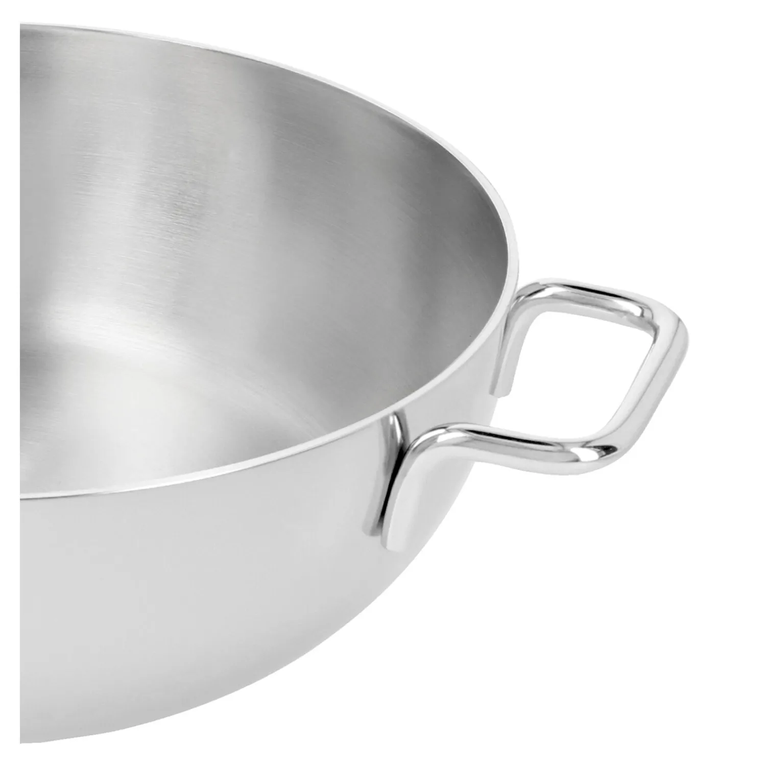 Demeyere Servierpfanne mit Glasdeckel 24 cm, 18/10 Edelstahl