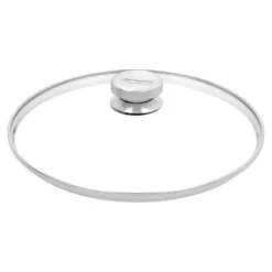 Demeyere Servierpfanne mit Glasdeckel 24 cm, 18/10 Edelstahl