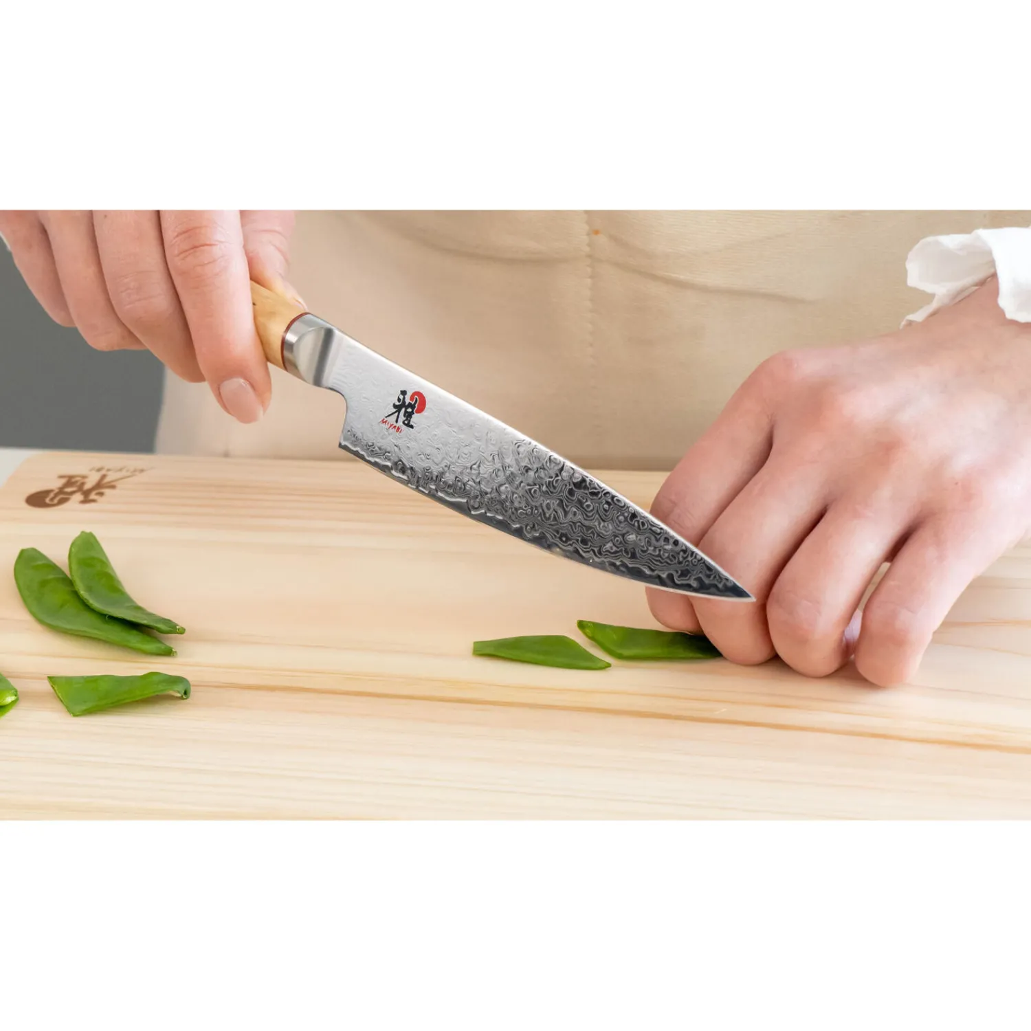 MIYABI Shotoh 13 cm, Birke