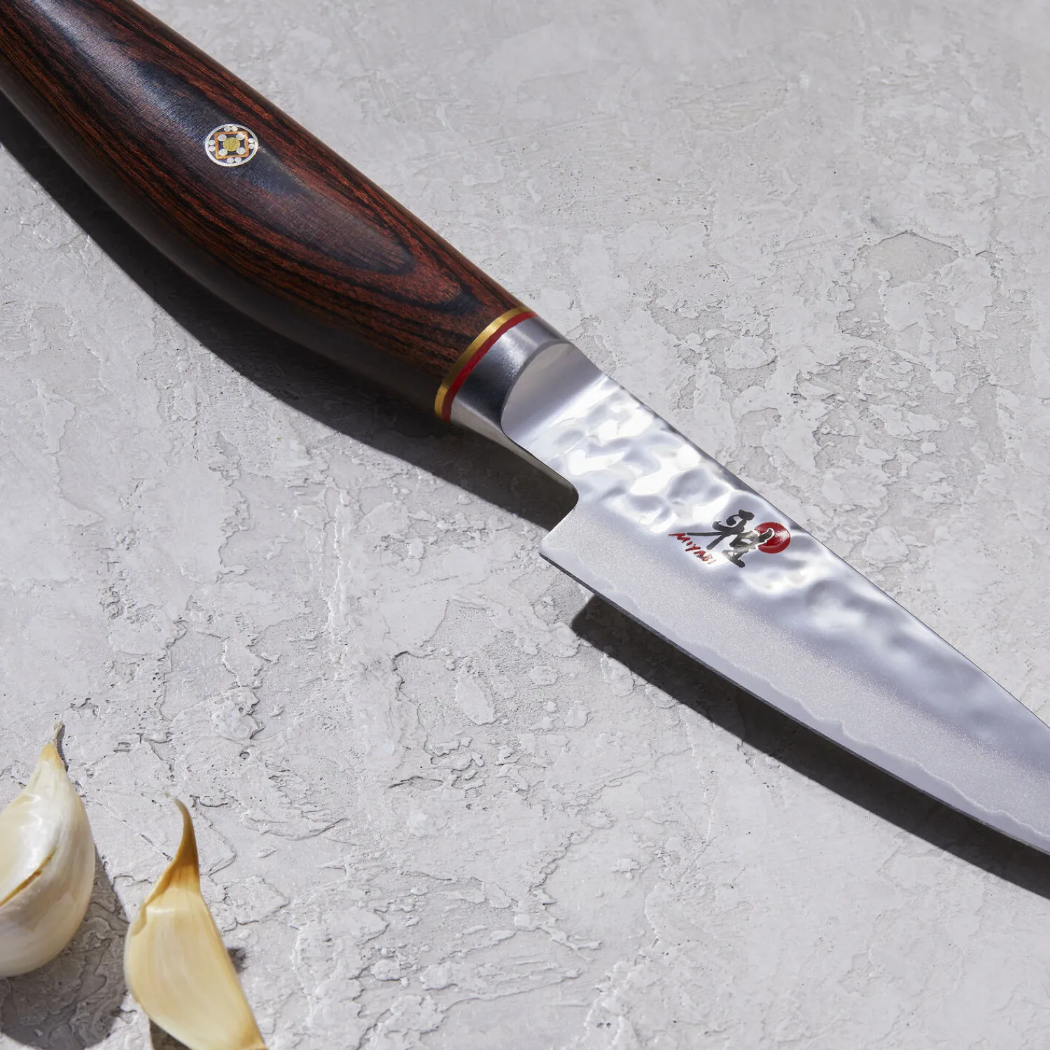 MIYABI Shotoh 9 cm, Pakka Holz