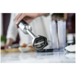 ZWILLING Stabmixer, Zerkleinerer, Kartoffelstampfer & Schneebesen Set, 4-tlg., Schwarz/Silber