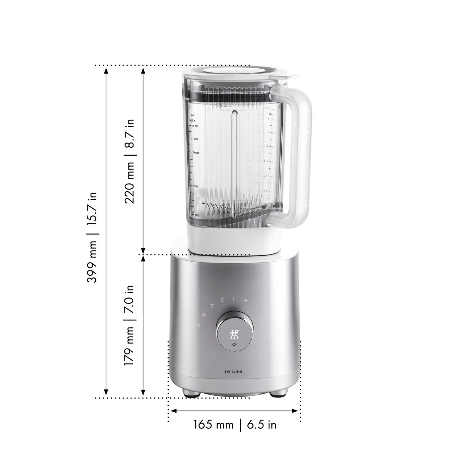 ZWILLING Standmixer Universal, AC Motor,