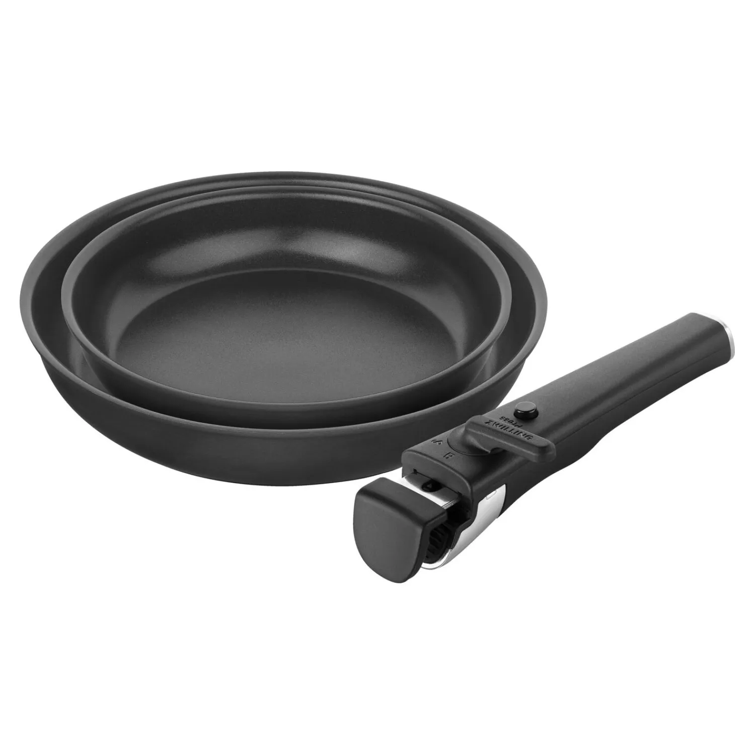 ZWILLING Starter-Set mit Pfannen, Töpfen, Deckeln und Griffen, 8-tlg
