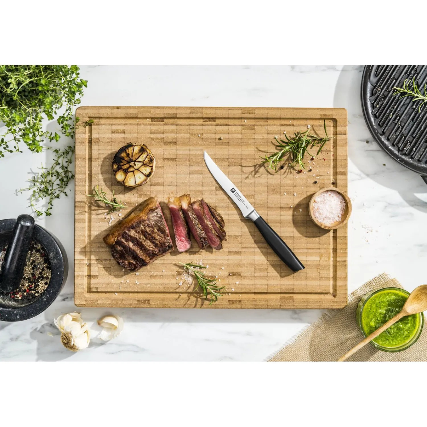 ZWILLING Steakmesser 12 cm, Silber