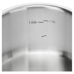 ZWILLING Stieltopf 16 cm, 18/10 Edelstahl, Silber