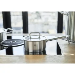ZWILLING Stieltopf 20 cm, 18/10 Edelstahl, Silber