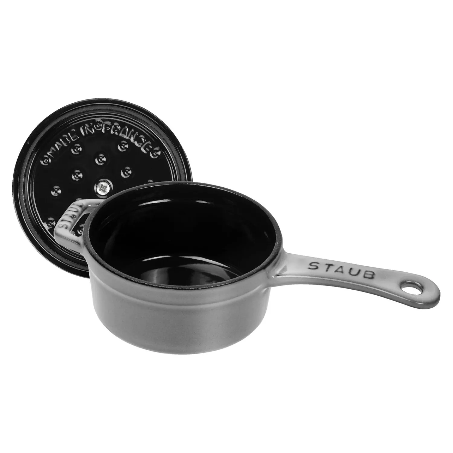 Staub Stieltopf 10 cm, Gusseisen,