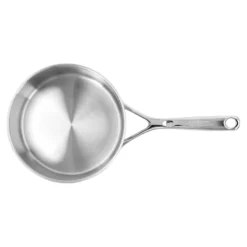 Demeyere Stieltopf mit Deckel 20 cm, 18/10 Edelstahl, Silber